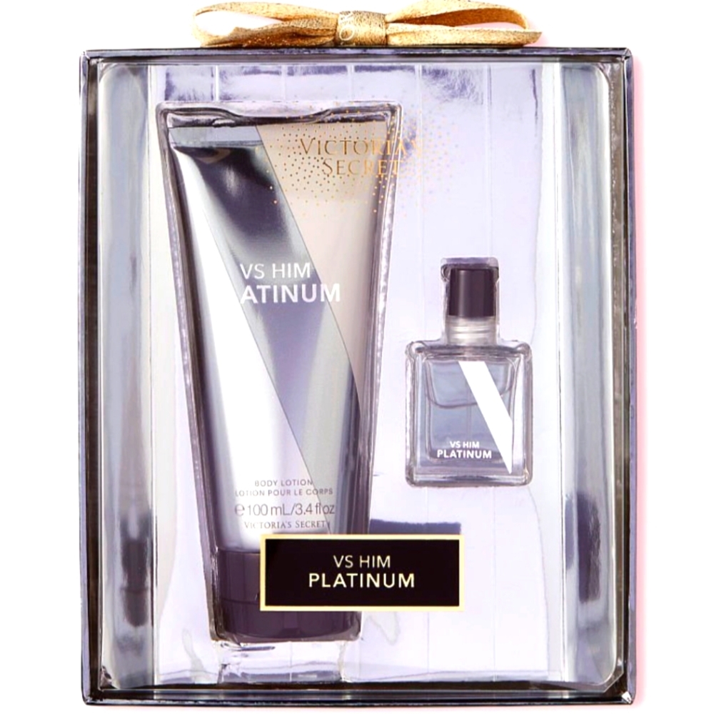 Nwt Victoria's Secret Platinum For Men Gift Set